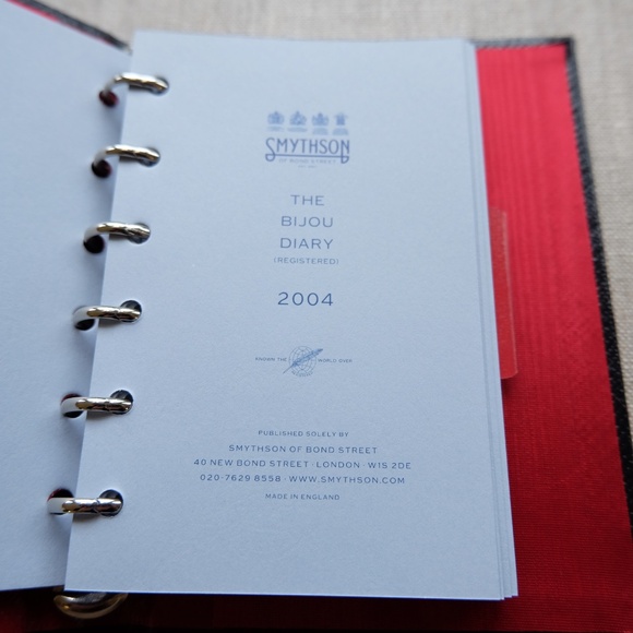 Vintage Concorde Smythson Planner - supersonic passenger amenities. - Picture 15 of 16